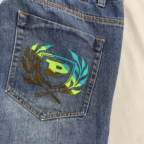 Phat Farm Jeans Men 36x30 Straight Denim Pants Fade Baggy Rap Vintage Y2K Adult - Picture 2 of 12